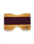 Solid Oak RFID Cardholder - Eco-Friendly & Stylish Kaffatu Tamm by Seif Design at www.brixbailey.com