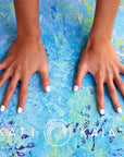 Thalassa Blue Travel Mat