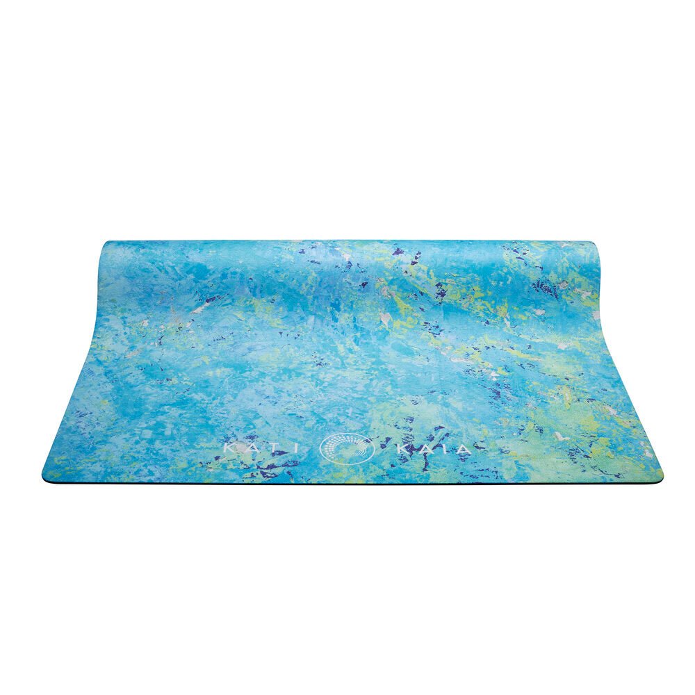 Thalassa Blue Gallery Yoga Mat