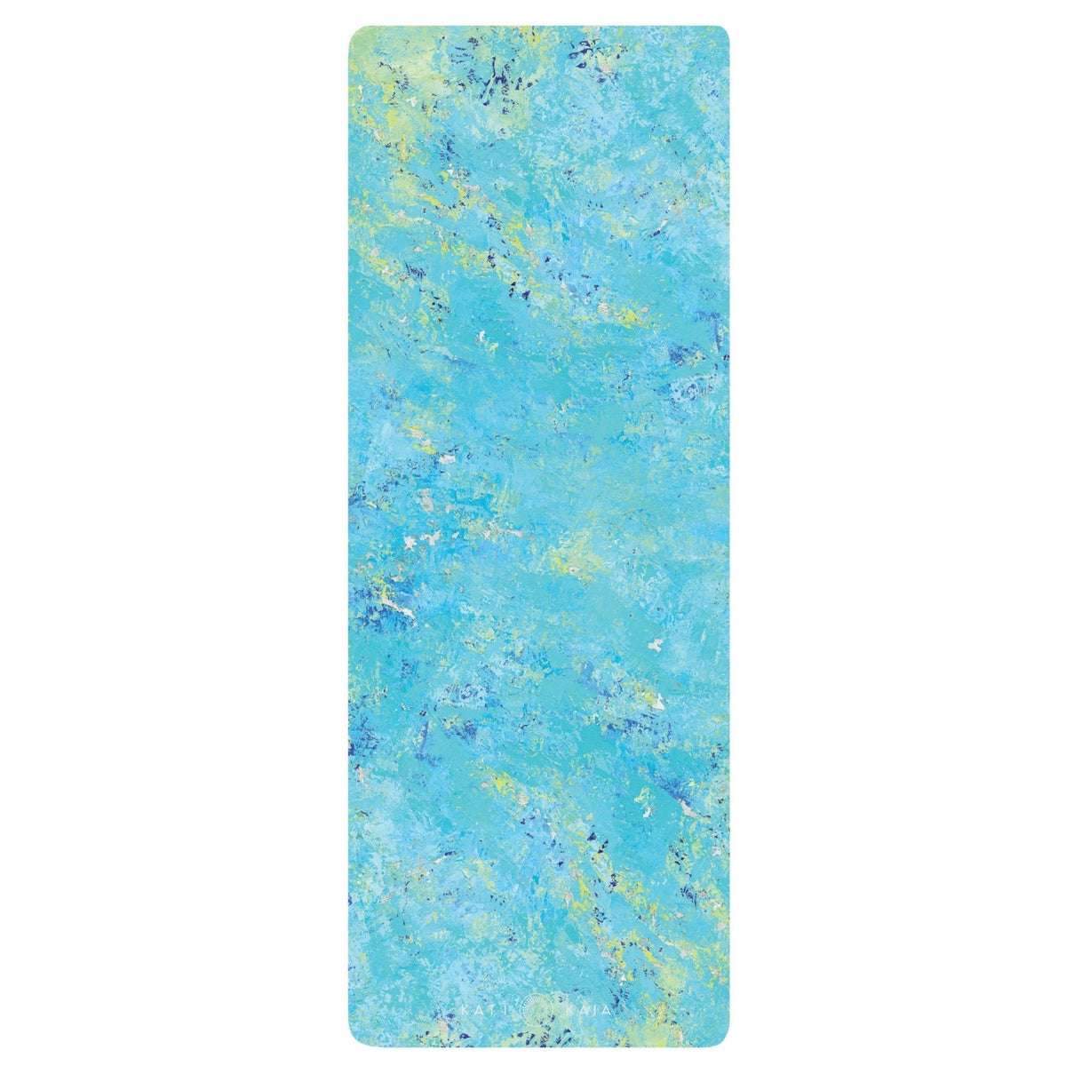 Thalassa Blue Gallery Yoga Mat