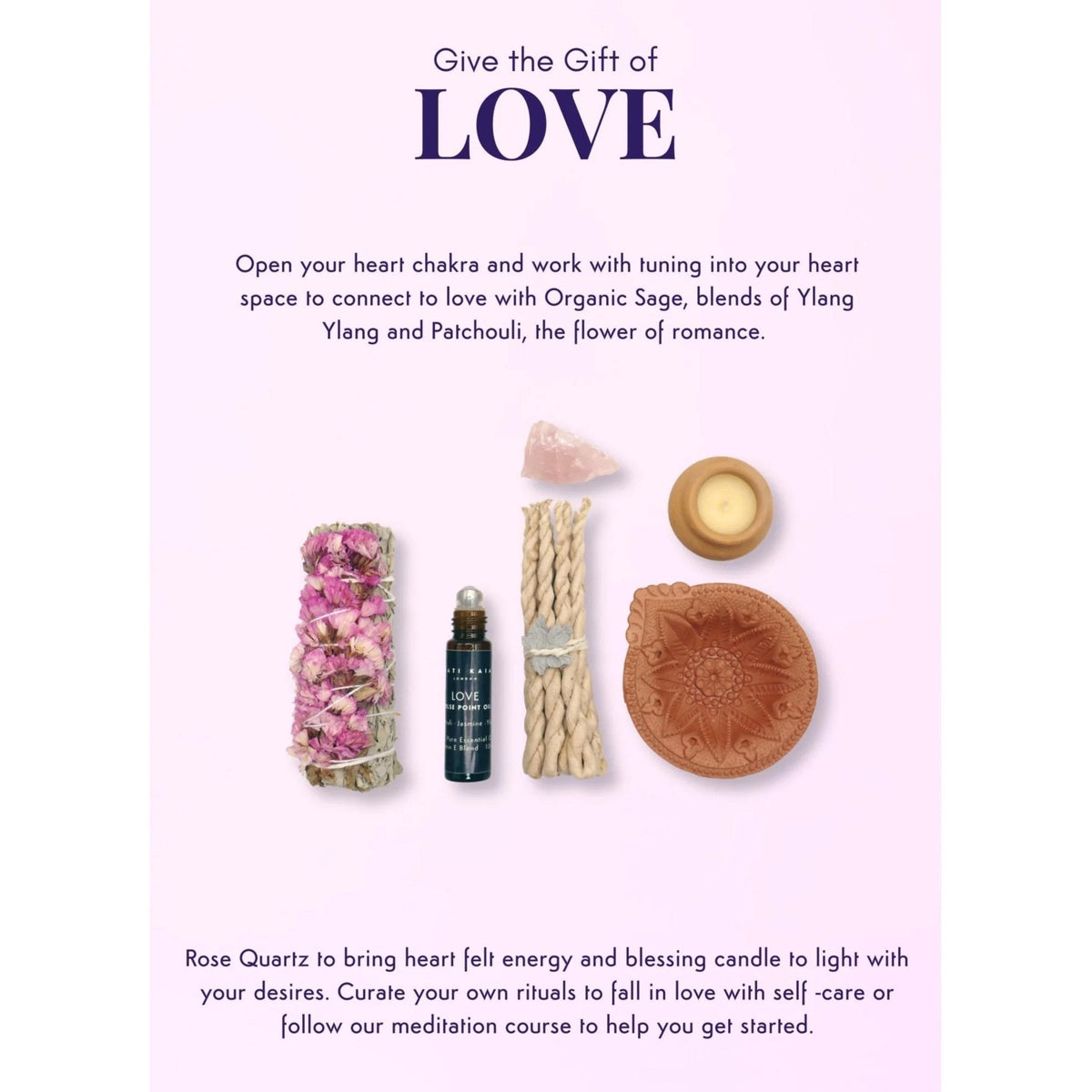 Ritual &amp; Meditation Gift Set - Love