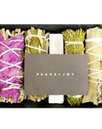 Dried Flower Sage, Selenite and Cedar Kit