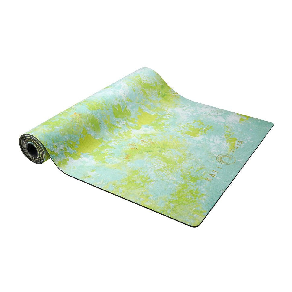 Nephele Artistry Lime Gallery Yoga Mat