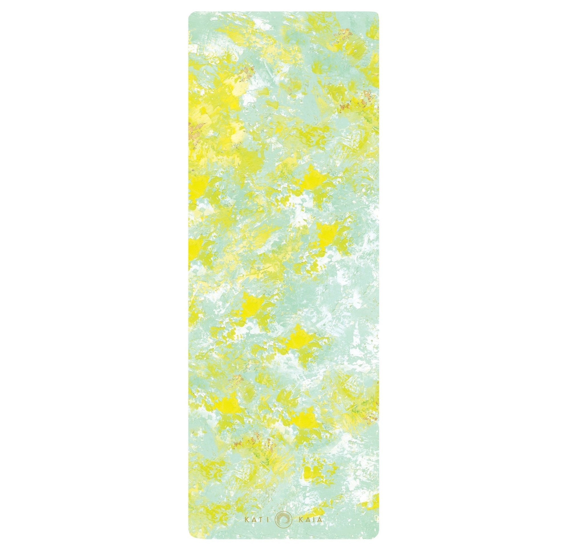 Nephele Artistry Lime Gallery Yoga Mat