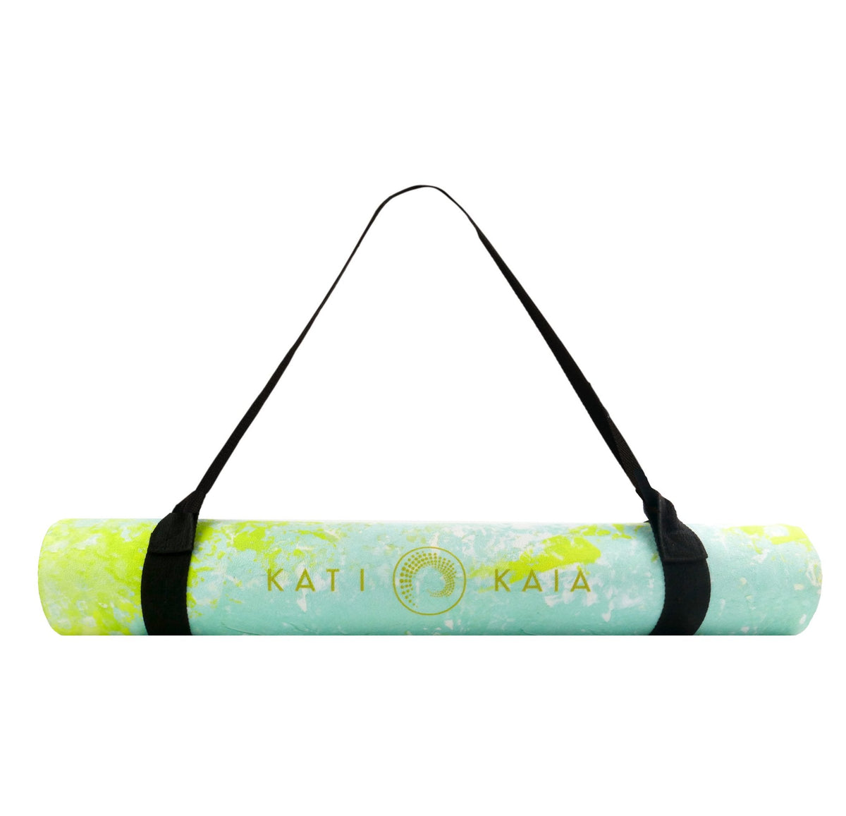 Nephele Artistry Lime Gallery Yoga Mat