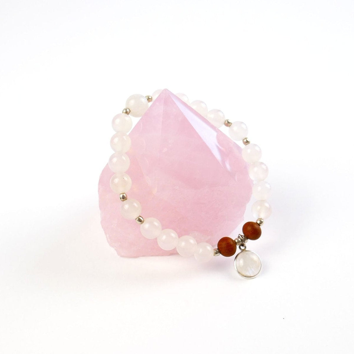 Selene Mala Moonstone Jewellery Set