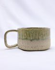Bianca Grande Handmade Milled Stoneware Big Ceramic Mug