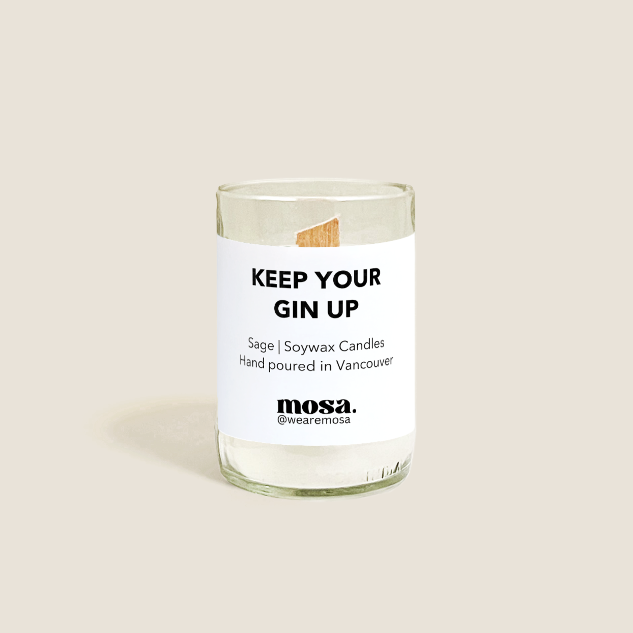 Sage Scented Soy Candle-5