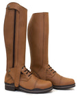 Mocha Half Chaps for Riding