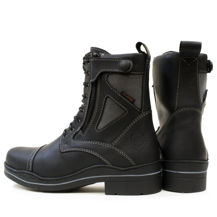 Kentucky Storm Waterproof Jodhpur Boots in Black