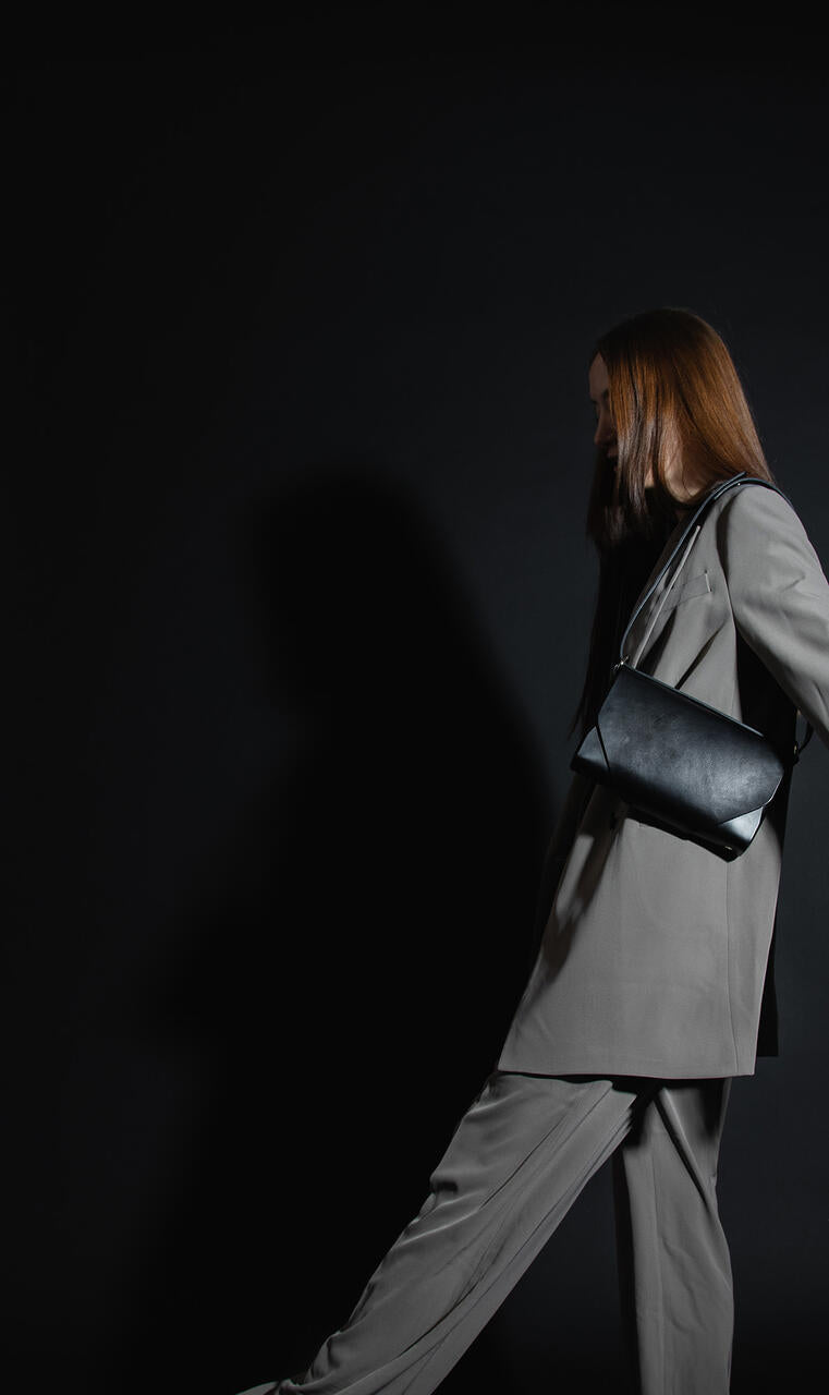 Versatile Leather Fanny/Shoulder Bag - Handcrafted &amp; Eco-Friendly