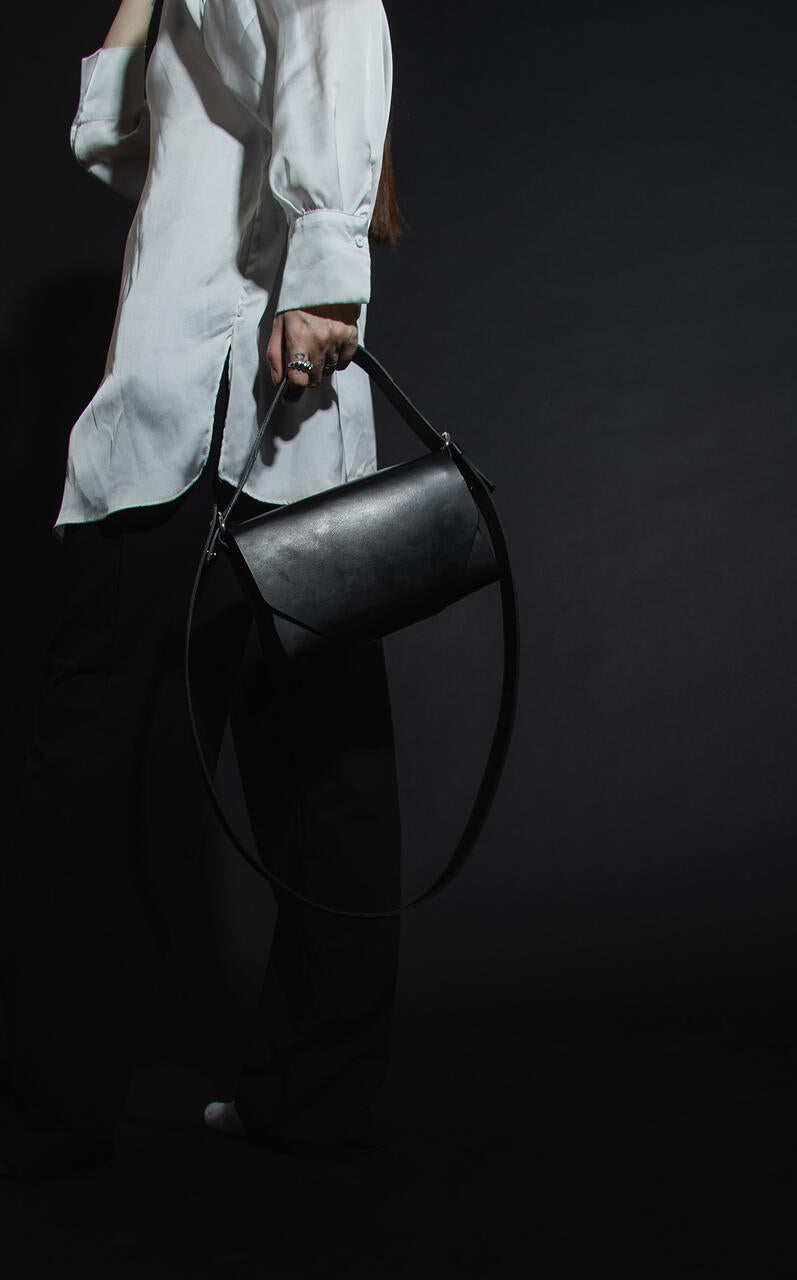 Versatile Leather Fanny/Shoulder Bag - Handcrafted &amp; Eco-Friendly
