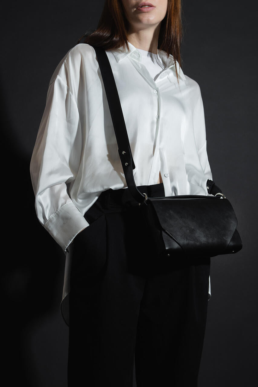 Versatile Leather Fanny/Shoulder Bag - Handcrafted &amp; Eco-Friendly