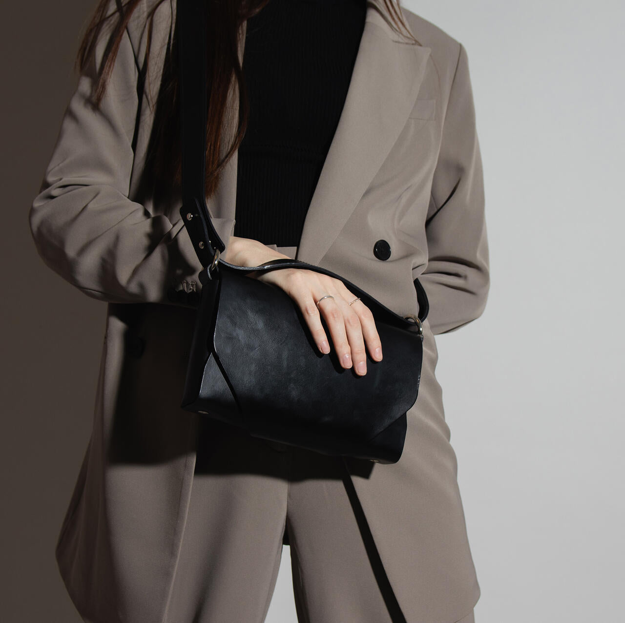 Versatile Leather Fanny/Shoulder Bag - Handcrafted &amp; Eco-Friendly