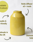 Sun Yellow Classic Reed Diffusers