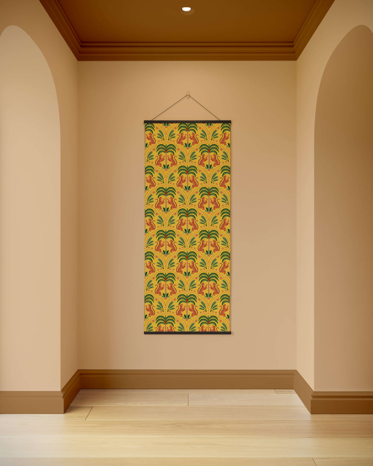 Graphic Tiger Tapestry