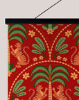 Graphic Tiger Tapestry