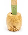 Bamboo Toothbrush Stand - Adult
