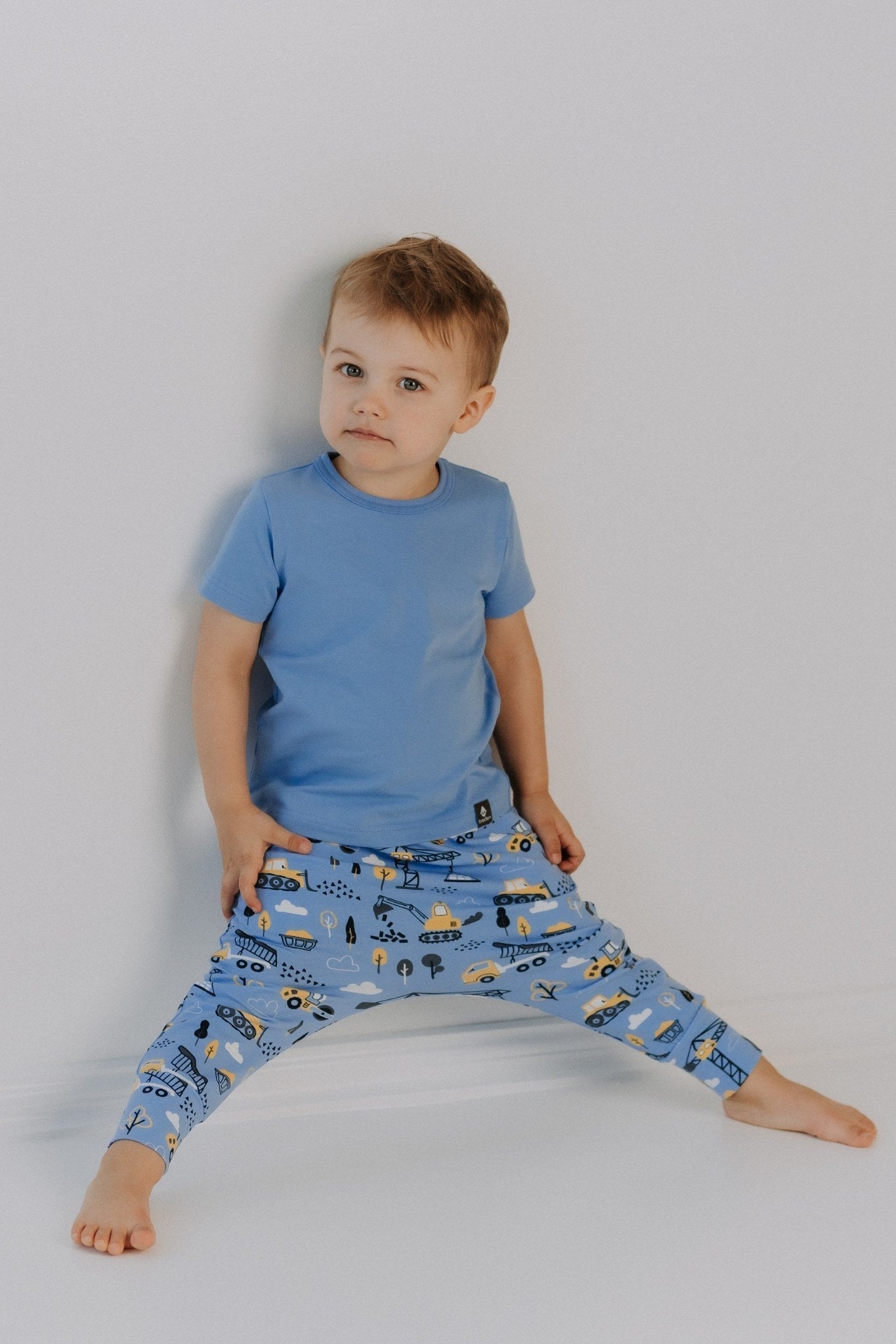 Kids Relaxed Fit Cotton Trousers
