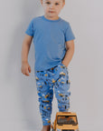 Kids Relaxed Fit Cotton Trousers
