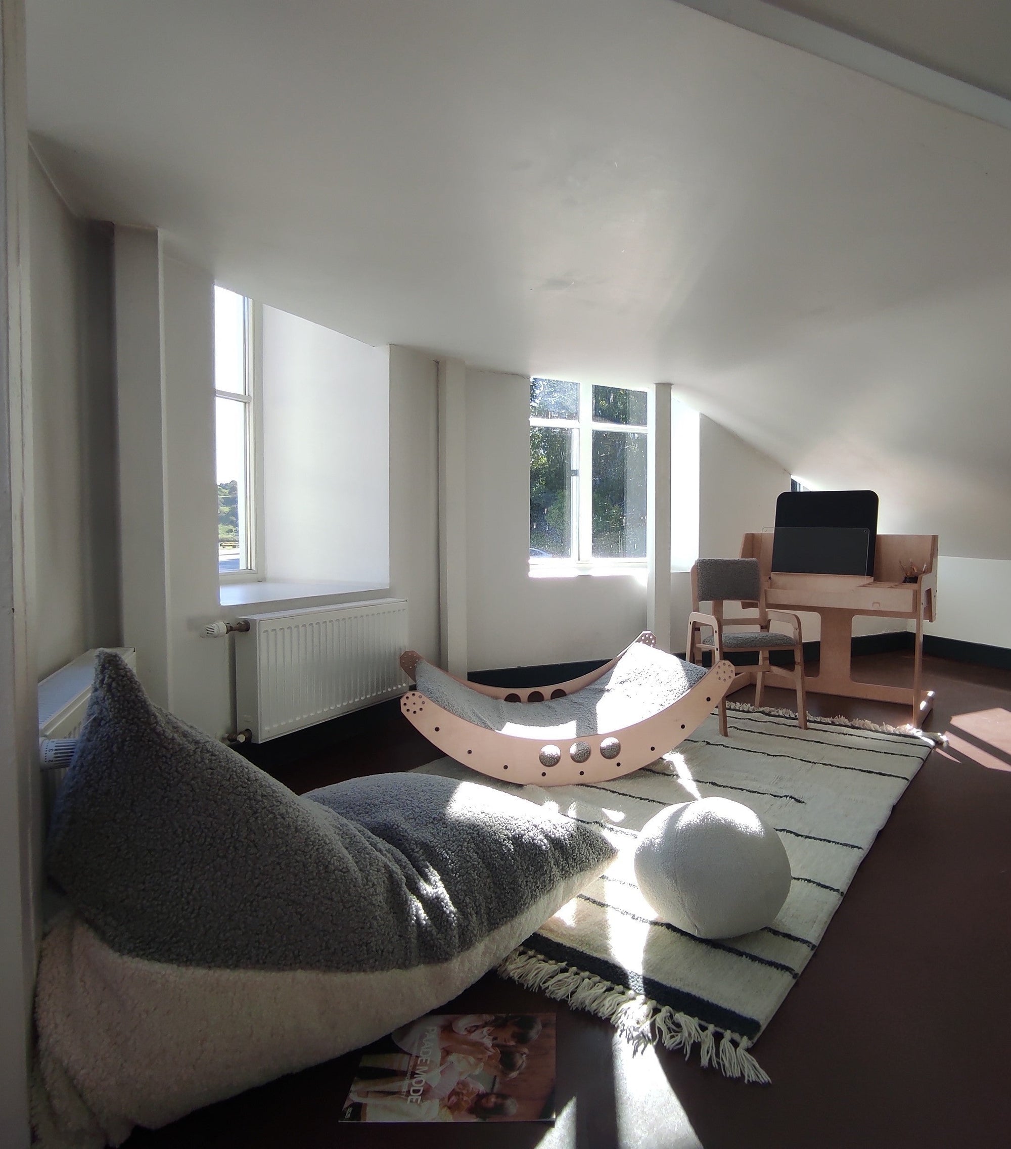 Kids Cloud Lamb Bean Bag Chair