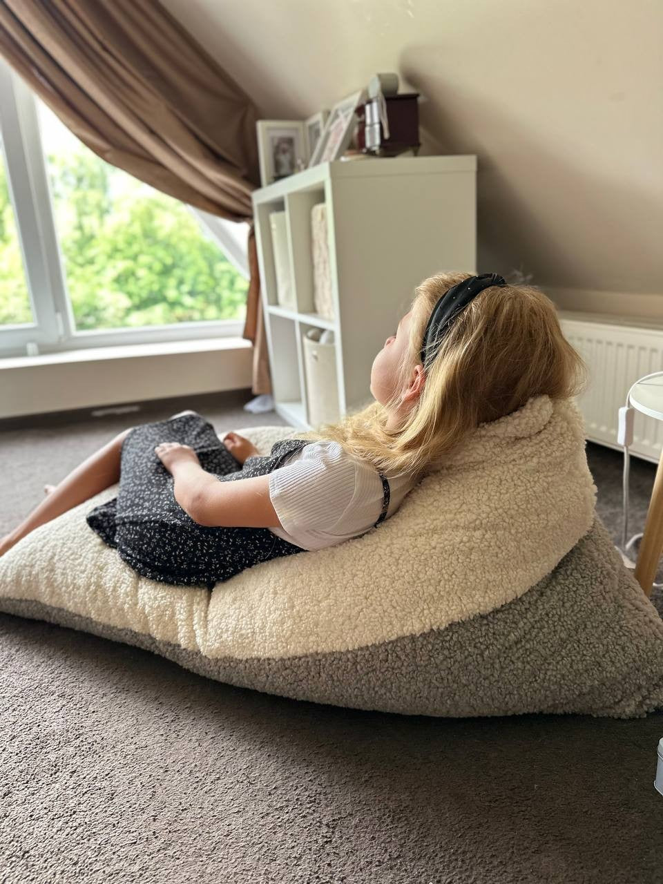 Kids Cloud Lamb Bean Bag Chair