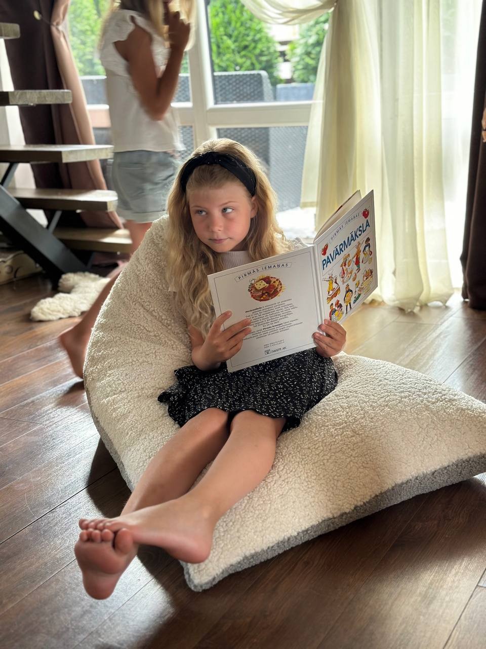 Kids Cloud Lamb Bean Bag Chair