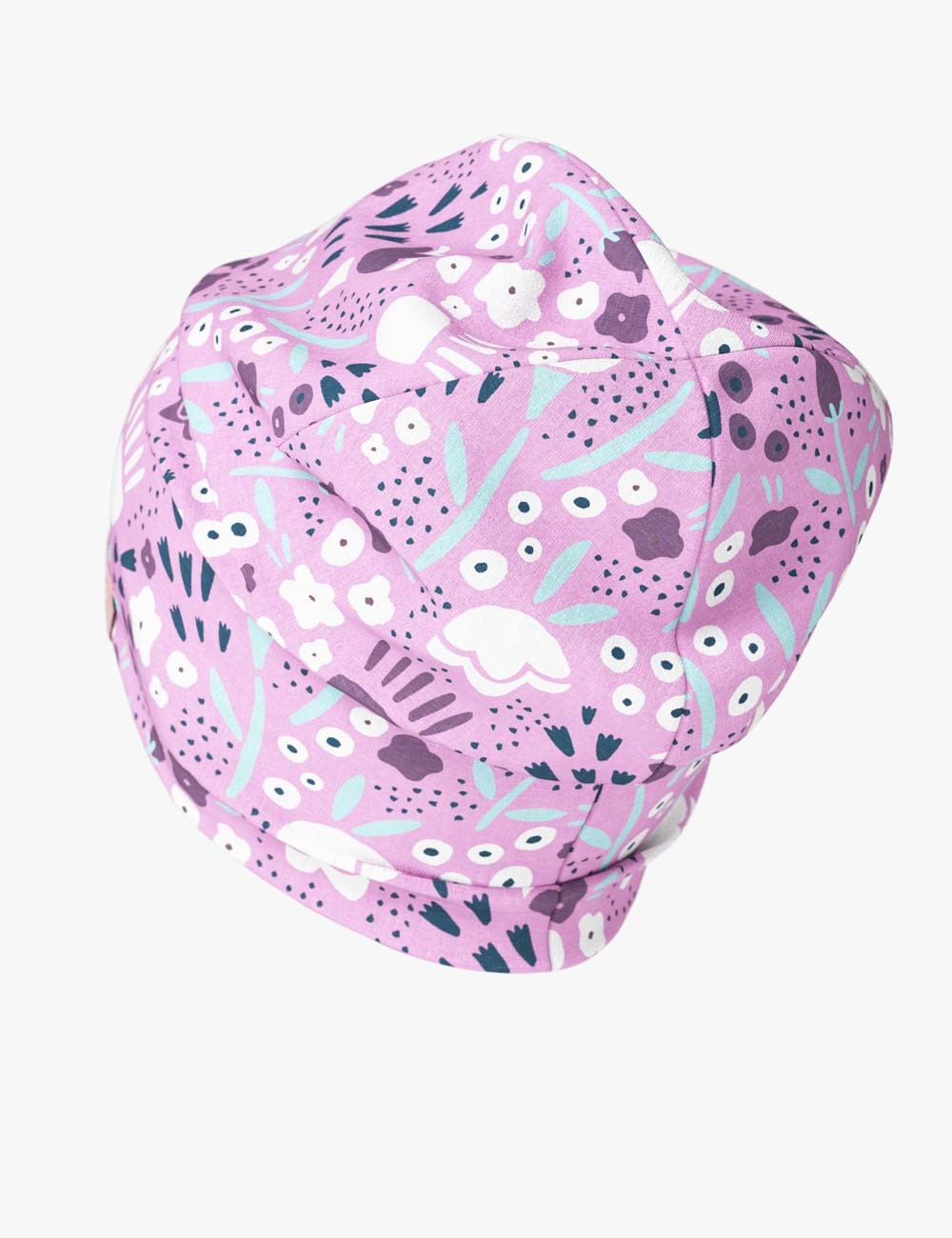 Kids Beanie Hat with Spring Flower Print