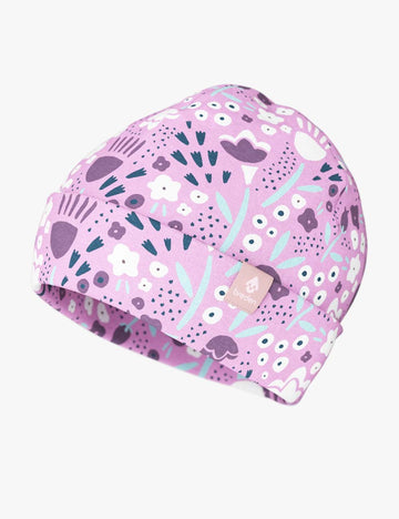 Kids Hat-Beanie For Autumn And Spring KLAUS - Spring Flowers