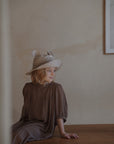 Kids Hat with Ears - Beige