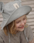 Kids Hat with Ears - Grey