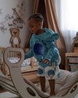 Kids Hoodie with Ears - Moon