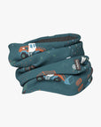 Cozy Kids Merino Neck Tube with Tractor Print