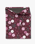 Kids Merino Neck Warmer Winter Flowers