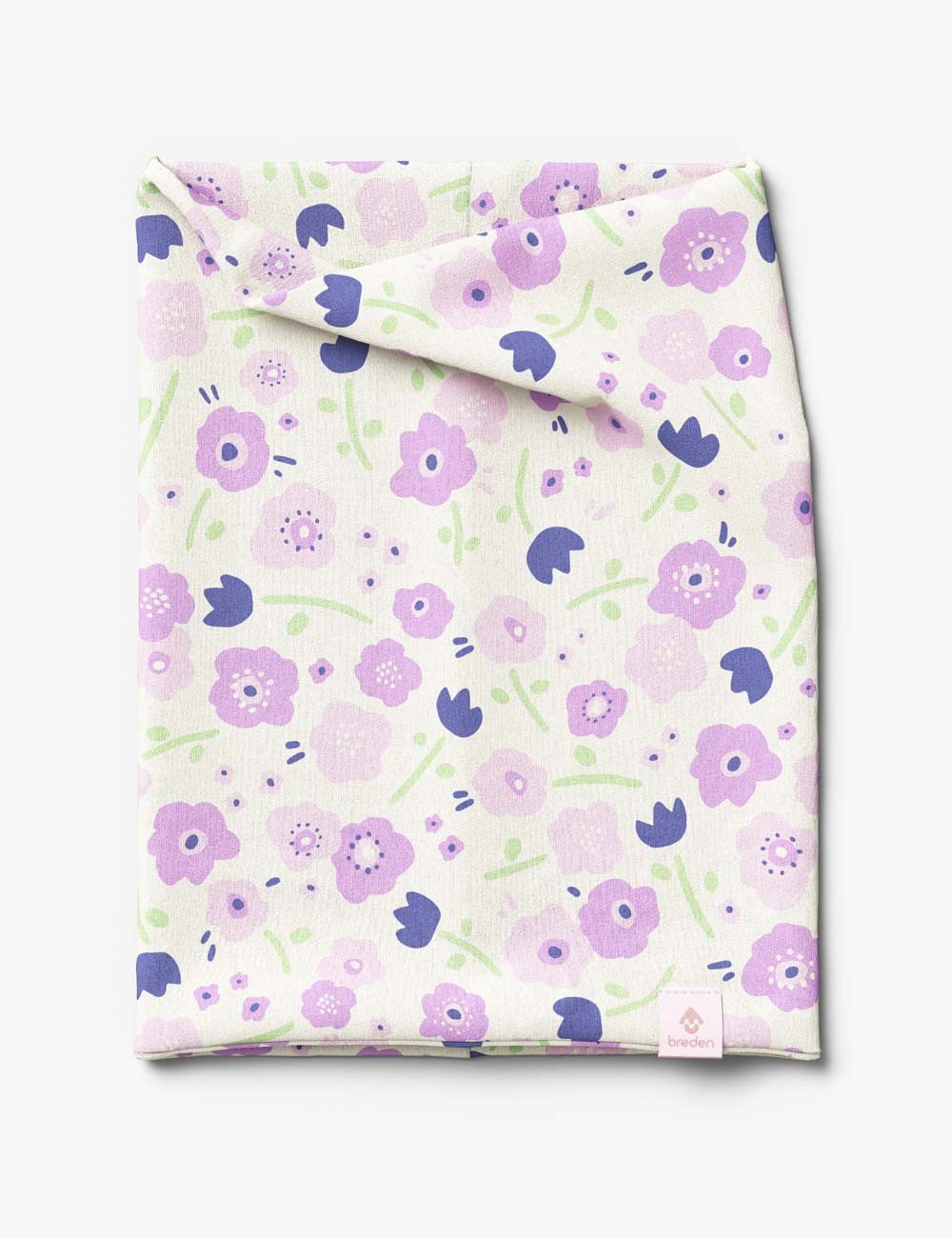 Kids Neck Tube with Spring Summer Floral Print