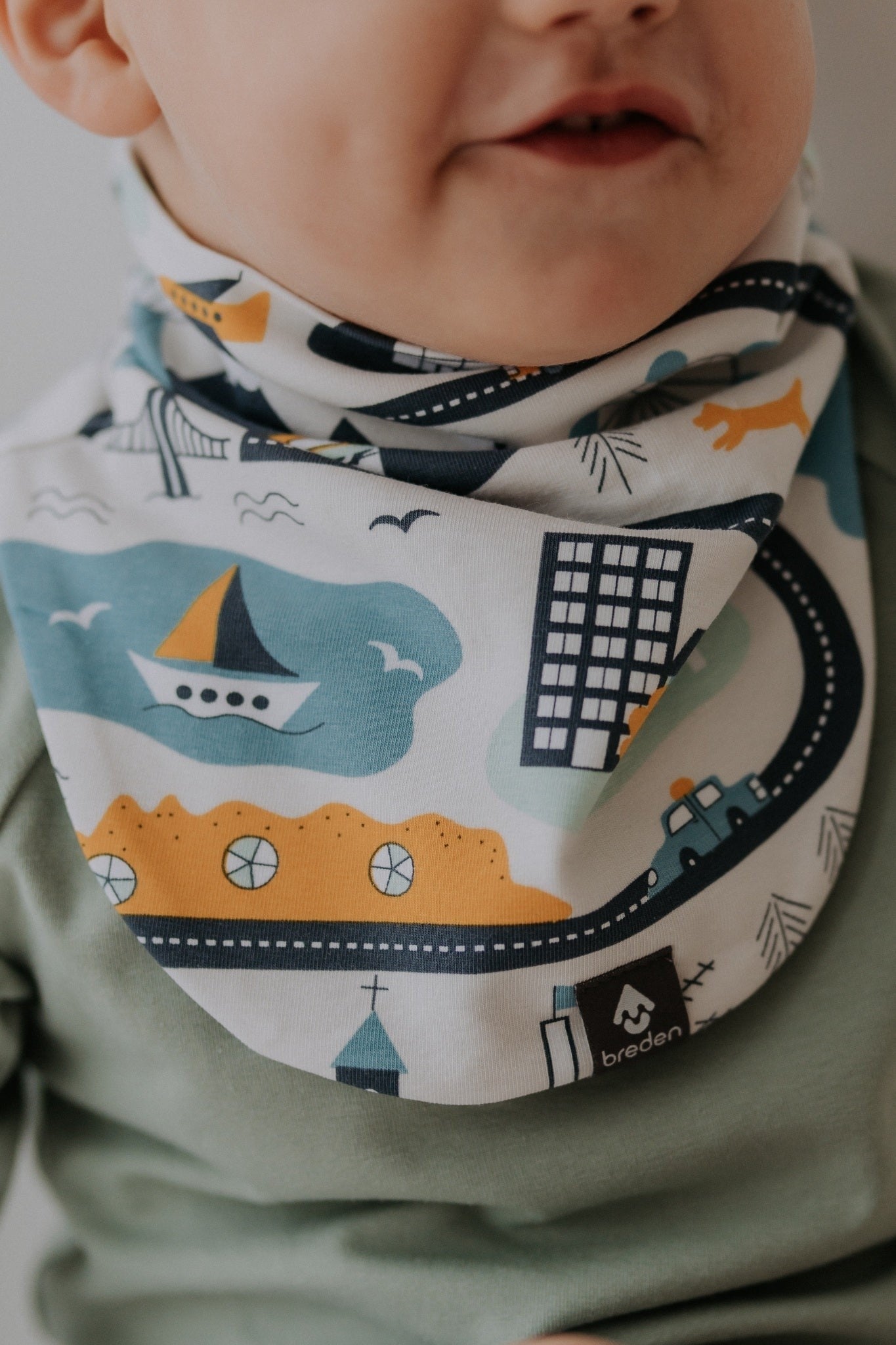 Kids Cotton Neck Warmer for City Adventures