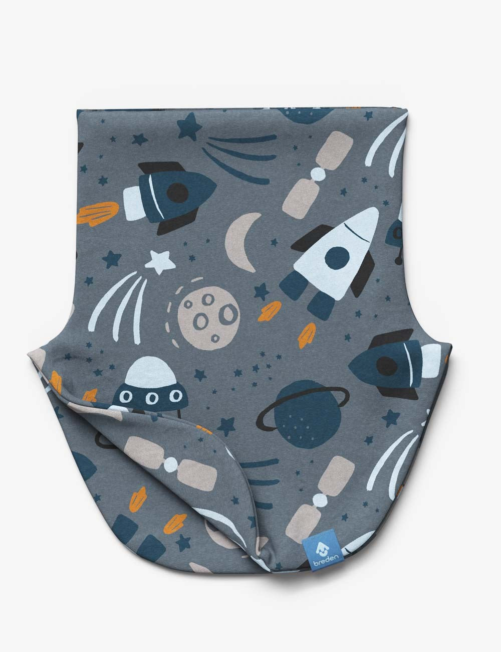 Kids Neck Warmer Rocket Race for Cooler Days