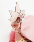 Kids Unicorn Mirror with Acrylic and Wooden Frame