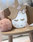 Kids Room Unicorn Mirror – Child-Friendly Acrylic & Wood