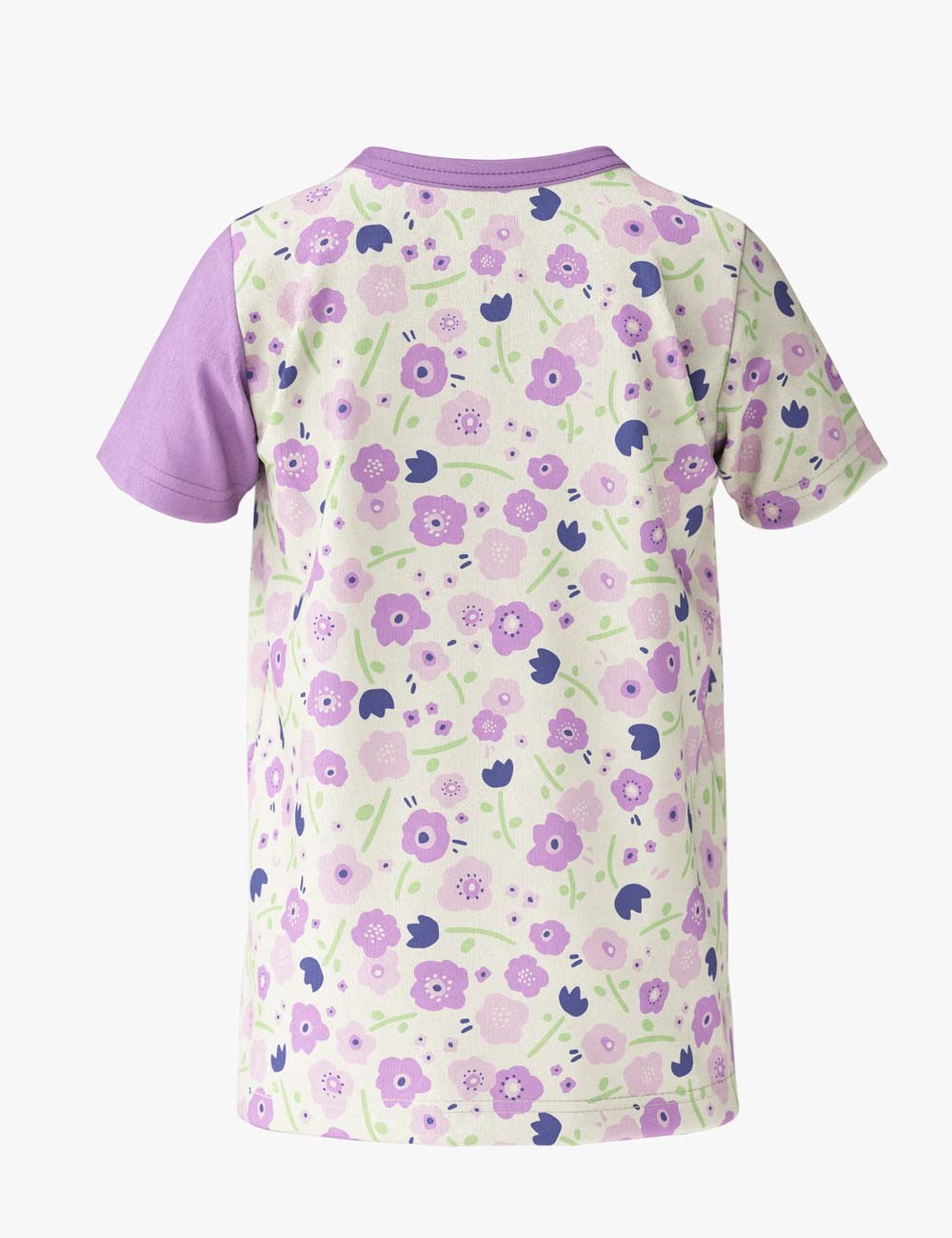 Kids Summer T Shirt with Floral Print