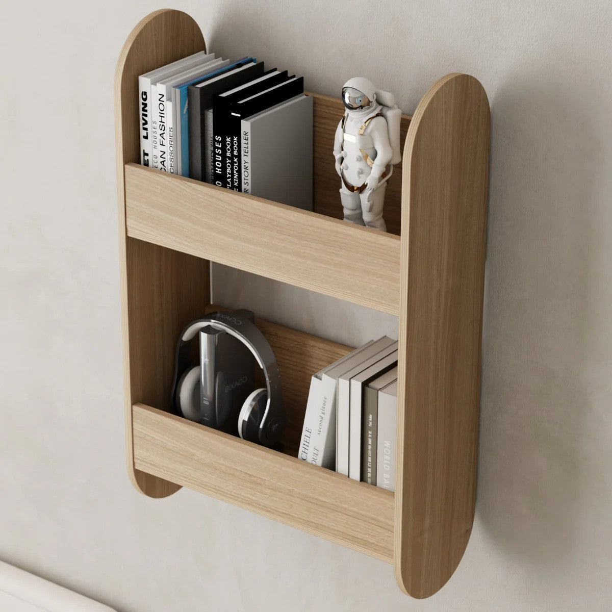Large Wooden Bookshelf for Children
