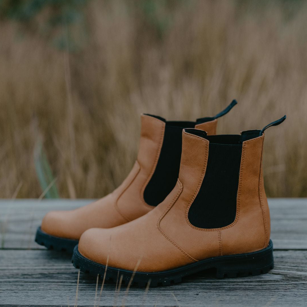 KIRA 3.0 Vegan Chelsea Boots – Comfortable, Durable & Stylish by Kira Sustainable at www.brixbailey.com
