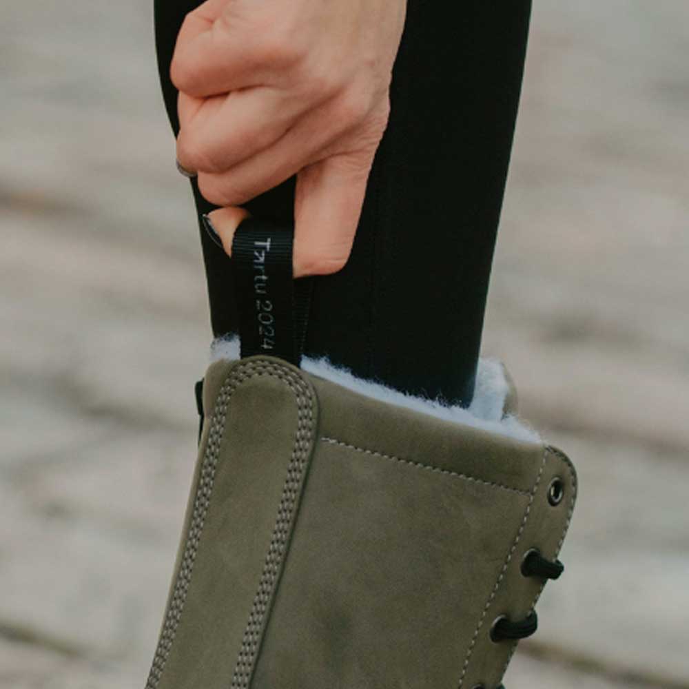 Olive Winter Boot for Cold Weather Comfort