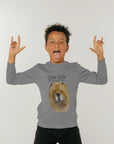 Cozy Red Chow Chow Sweatshirt for Kids – Fluff and Fun in Every Stitch!