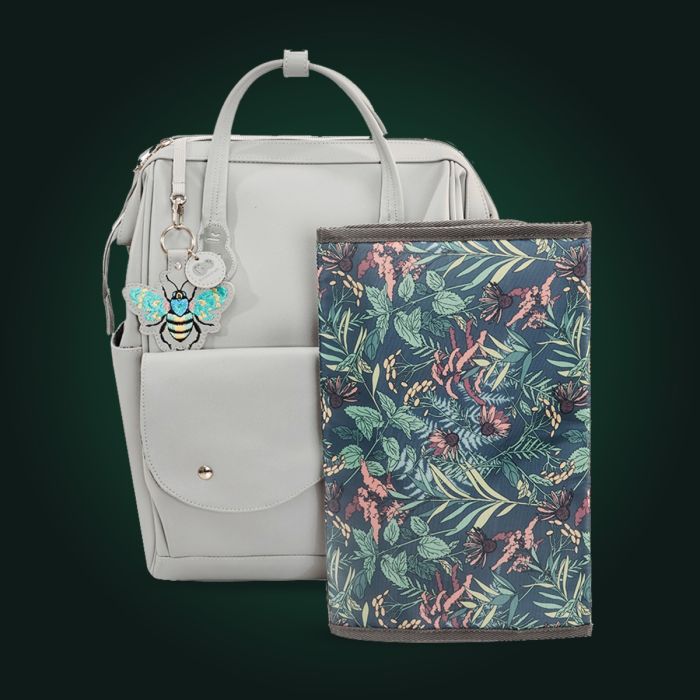 Stylish Treasureback Stroller Backpack – Versatile &amp; Organized by Kinderkraft at www.brixbailey.com