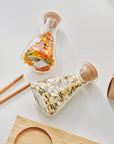 House Warming Flower Tea & Wood Tray Set