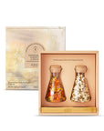 House Warming Flower Tea & Wood Tray Set