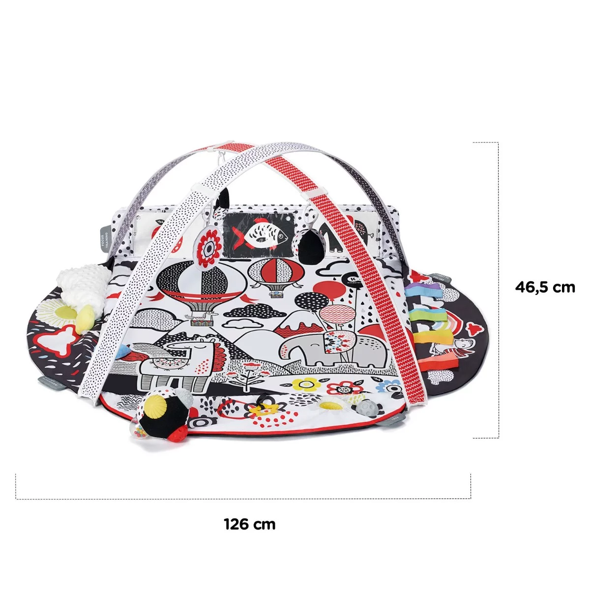 4SMART Sensory Mat for Babies – Engage Sight, Touch &amp; Hearing by Kinderkraft at www.brixbailey.com