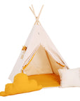 Enchanting Tipi Tent Set for Kids – Cozy & Imaginative Play Space by Sówka at brixbailey.com