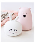 Bunny Night Lamp – Safe, Soft LED Light for Kids' Comfort by Rabbit & Friends at brixbailey.com